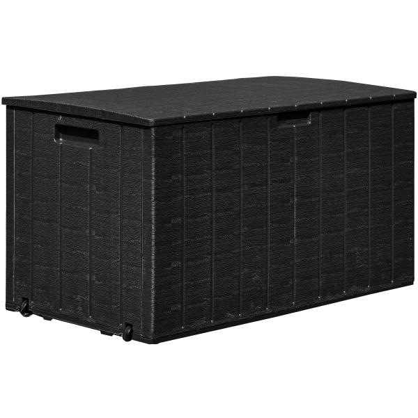 Homeville Hyndeboks sort 122x62x65cm