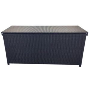 Homeville Hyndeboks sort 130x50x60cm