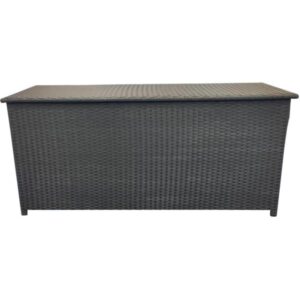 Homeville Hyndeboks mørkegrå 130x50x60cm